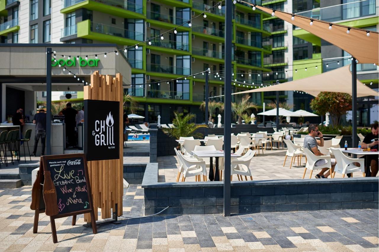 Cristalex Aparthotel & Spa Mamaia Nord Нэводари Экстерьер фото